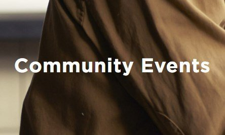 THE EVENTS CALENDAR COMMUNITY EVENTS